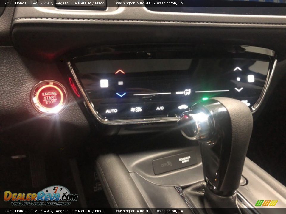 2021 Honda HR-V EX AWD Aegean Blue Metallic / Black Photo #16