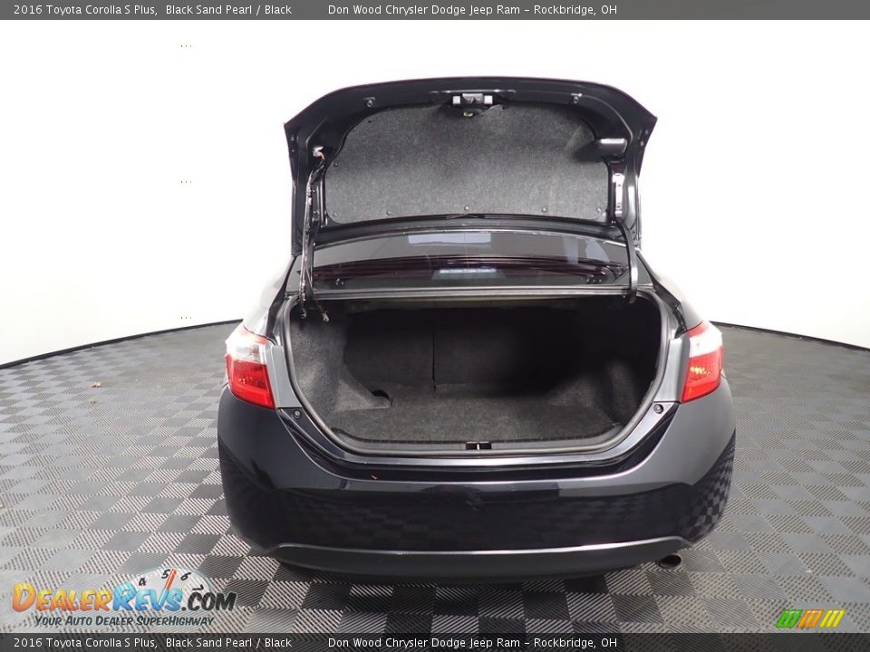 2016 Toyota Corolla S Plus Black Sand Pearl / Black Photo #13