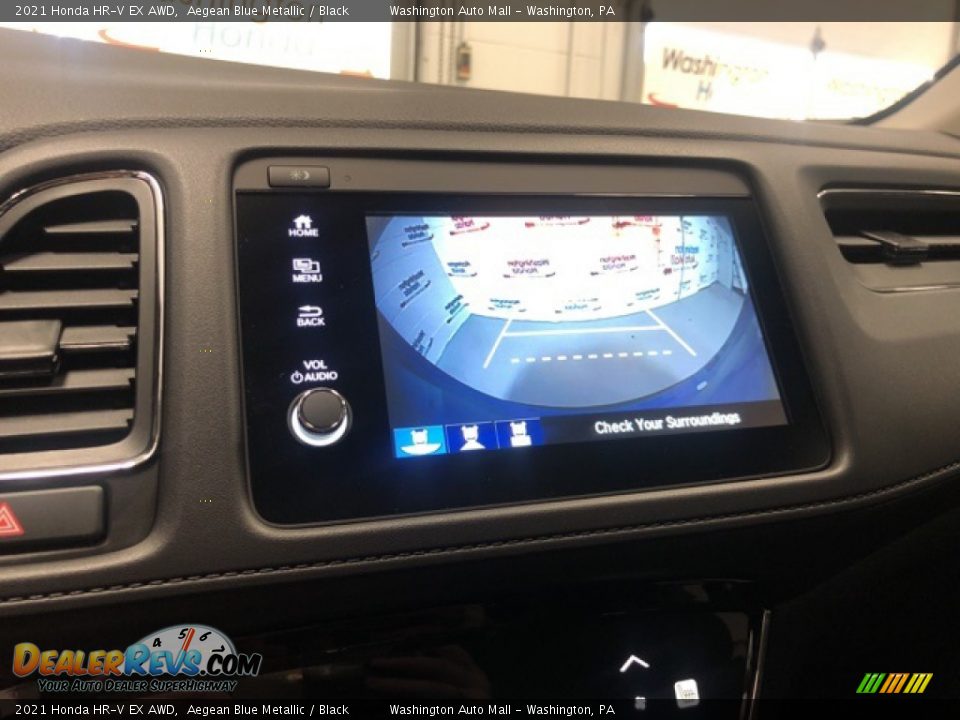 2021 Honda HR-V EX AWD Aegean Blue Metallic / Black Photo #17
