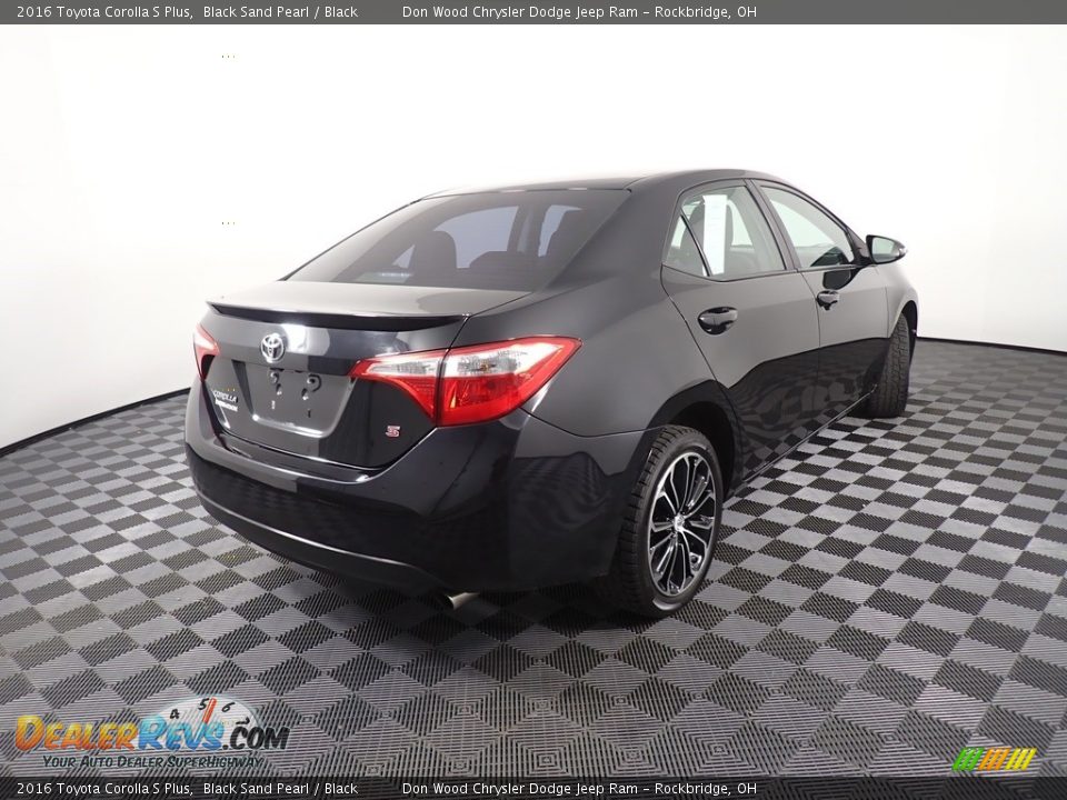 2016 Toyota Corolla S Plus Black Sand Pearl / Black Photo #15