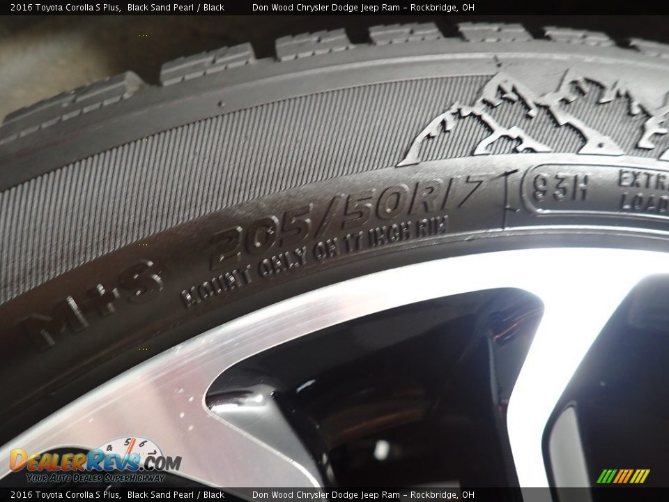 2016 Toyota Corolla S Plus Black Sand Pearl / Black Photo #17