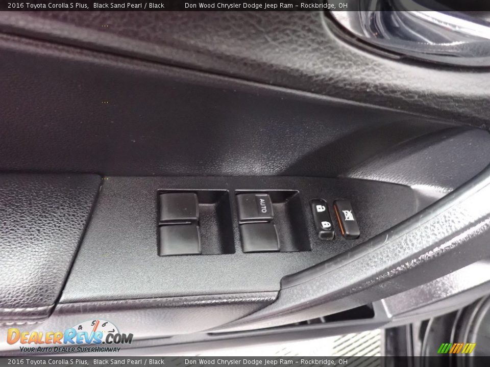 2016 Toyota Corolla S Plus Black Sand Pearl / Black Photo #19