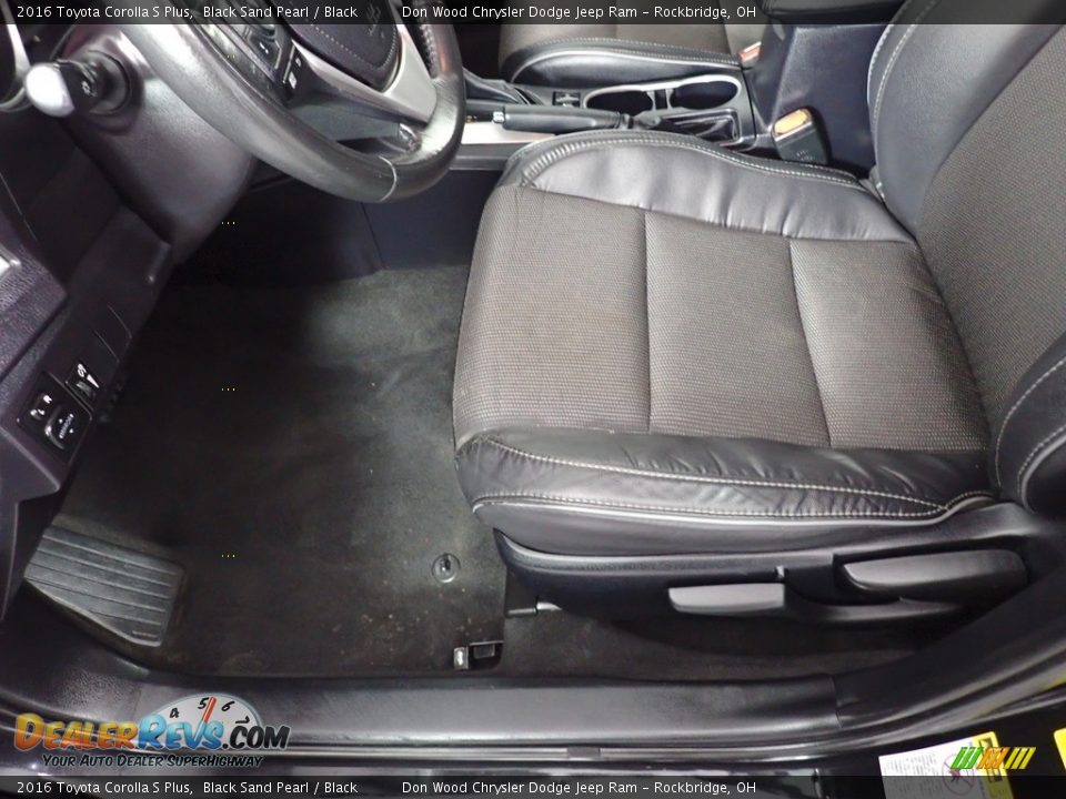 2016 Toyota Corolla S Plus Black Sand Pearl / Black Photo #20