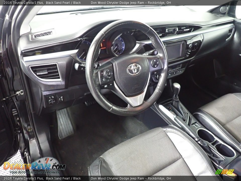 2016 Toyota Corolla S Plus Black Sand Pearl / Black Photo #22