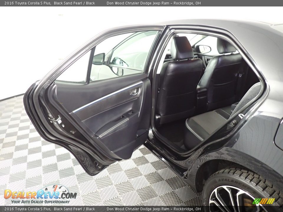 2016 Toyota Corolla S Plus Black Sand Pearl / Black Photo #24