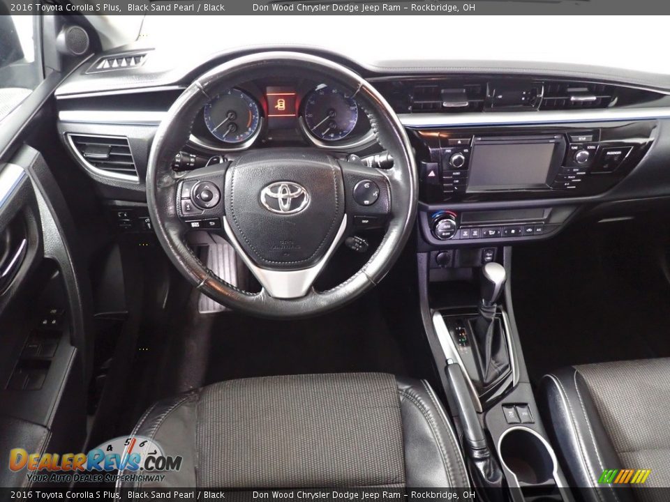 2016 Toyota Corolla S Plus Black Sand Pearl / Black Photo #26