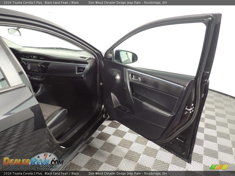 2016 Toyota Corolla S Plus Black Sand Pearl / Black Photo #29