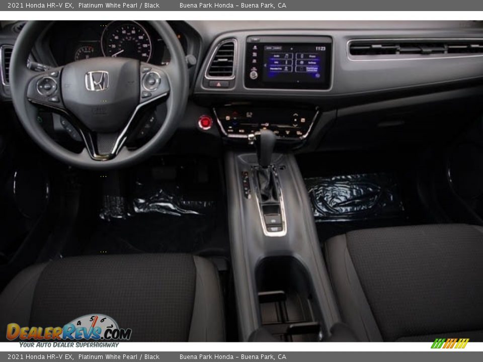 2021 Honda HR-V EX Platinum White Pearl / Black Photo #18
