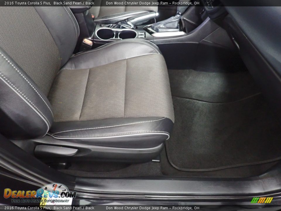 2016 Toyota Corolla S Plus Black Sand Pearl / Black Photo #30