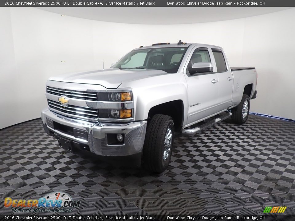 Silver Ice Metallic 2016 Chevrolet Silverado 2500HD LT Double Cab 4x4 Photo #8