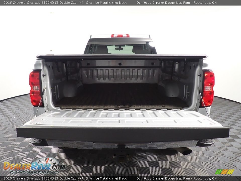 2016 Chevrolet Silverado 2500HD LT Double Cab 4x4 Silver Ice Metallic / Jet Black Photo #14