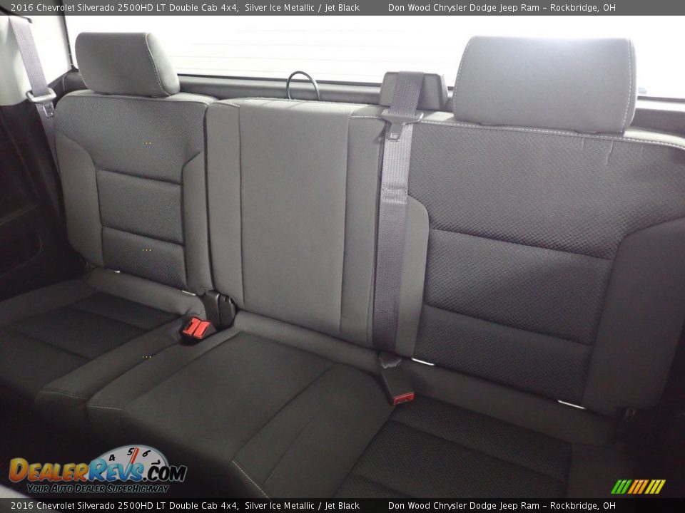 Rear Seat of 2016 Chevrolet Silverado 2500HD LT Double Cab 4x4 Photo #24