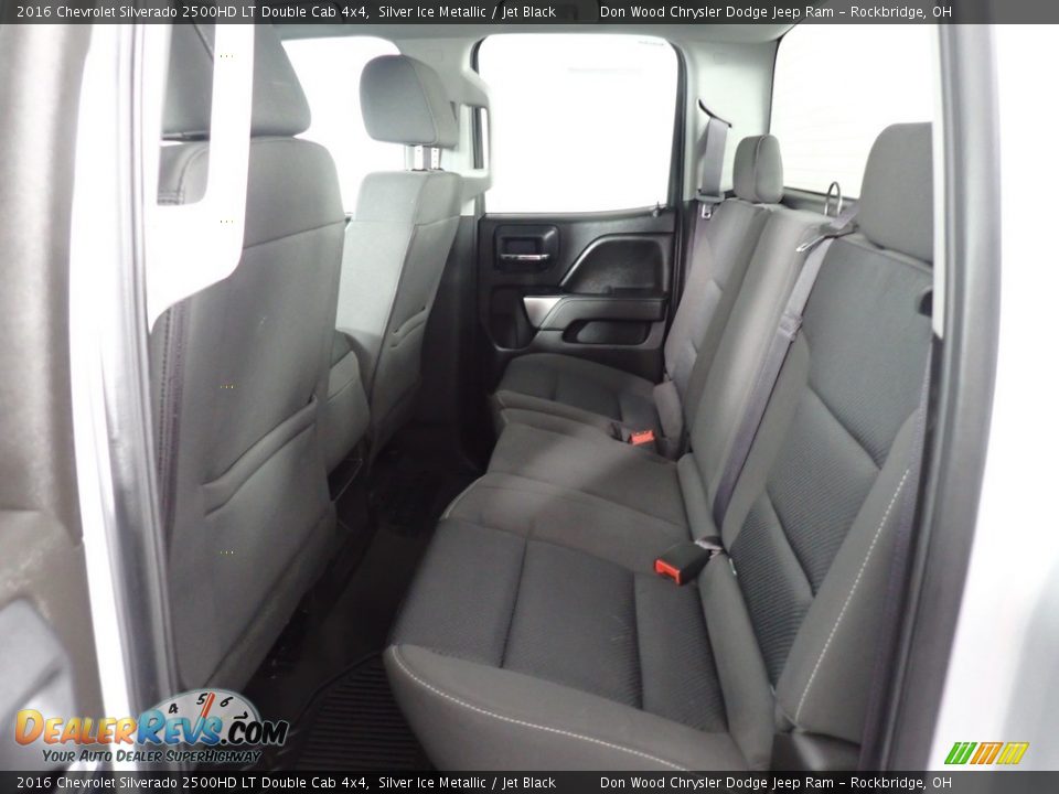 Rear Seat of 2016 Chevrolet Silverado 2500HD LT Double Cab 4x4 Photo #26
