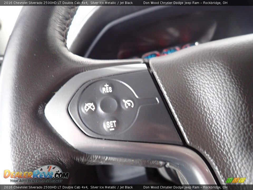 2016 Chevrolet Silverado 2500HD LT Double Cab 4x4 Steering Wheel Photo #35