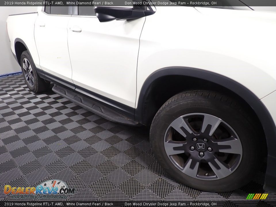 2019 Honda Ridgeline RTL-T AWD White Diamond Pearl / Black Photo #5