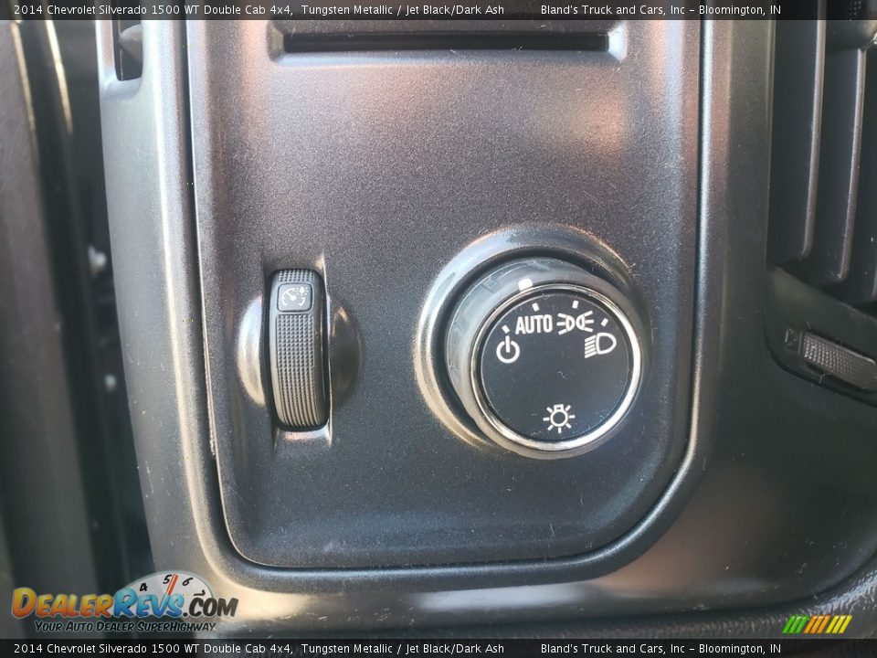 2014 Chevrolet Silverado 1500 WT Double Cab 4x4 Tungsten Metallic / Jet Black/Dark Ash Photo #8