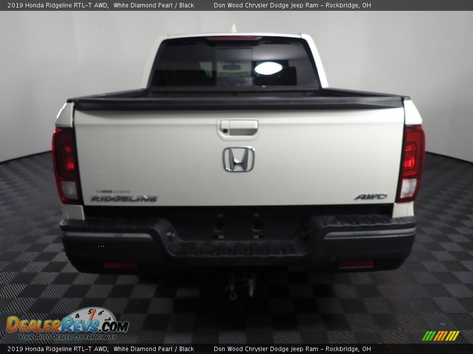2019 Honda Ridgeline RTL-T AWD White Diamond Pearl / Black Photo #13