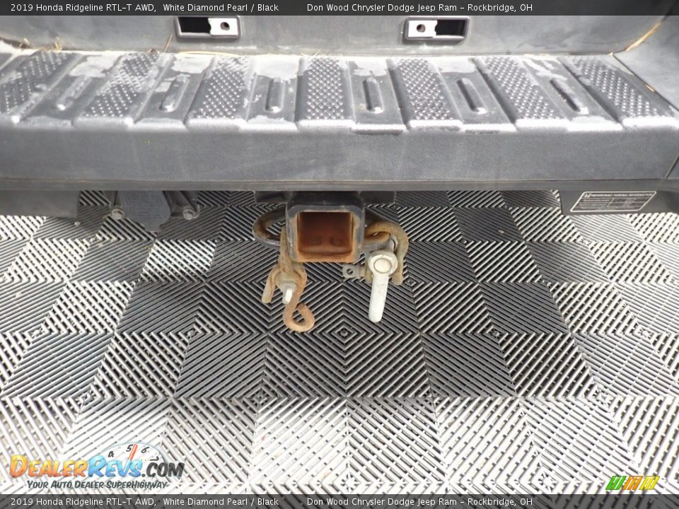 2019 Honda Ridgeline RTL-T AWD White Diamond Pearl / Black Photo #14