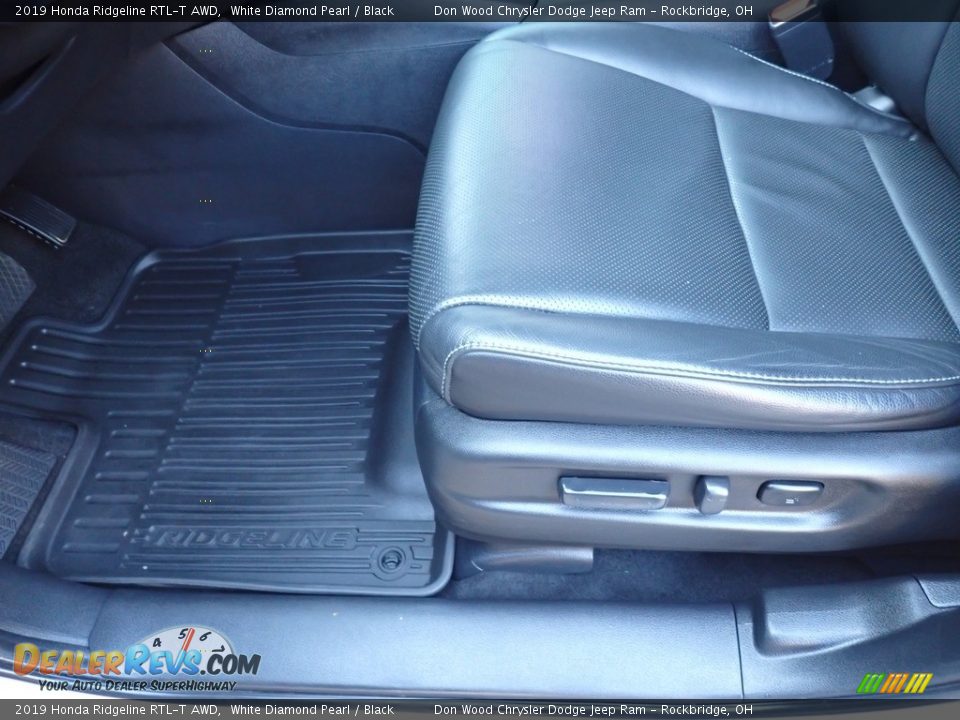 2019 Honda Ridgeline RTL-T AWD White Diamond Pearl / Black Photo #22