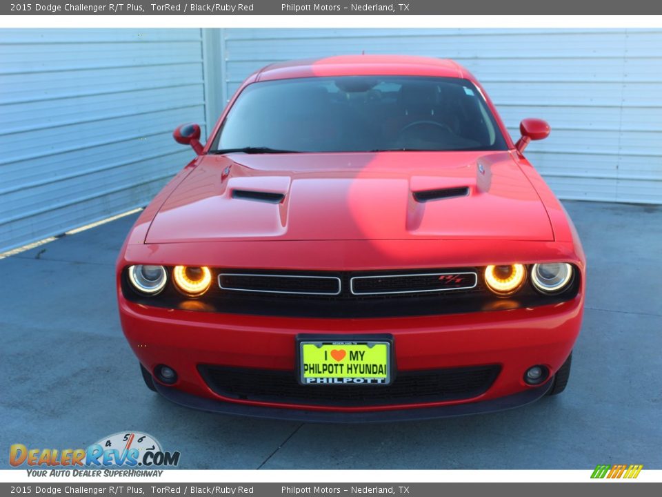 2015 Dodge Challenger R/T Plus TorRed / Black/Ruby Red Photo #2