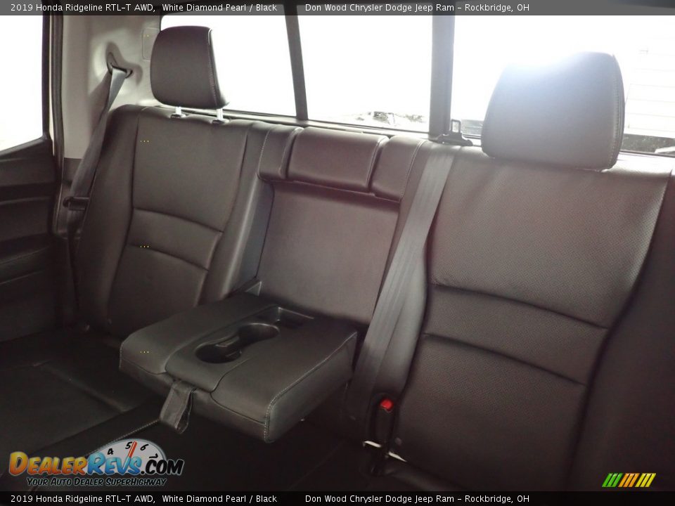 2019 Honda Ridgeline RTL-T AWD White Diamond Pearl / Black Photo #33