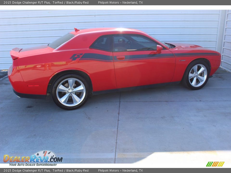 2015 Dodge Challenger R/T Plus TorRed / Black/Ruby Red Photo #9