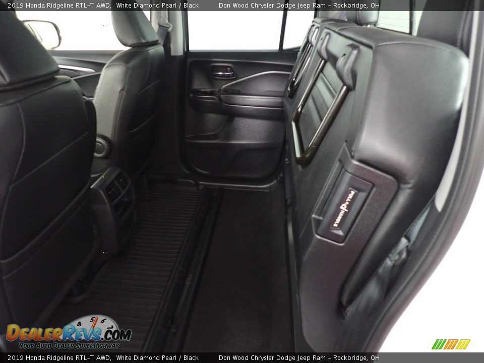 2019 Honda Ridgeline RTL-T AWD White Diamond Pearl / Black Photo #36