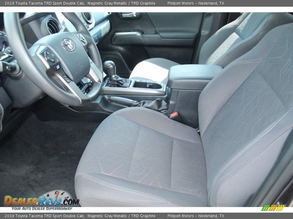 2019 Toyota Tacoma TRD Sport Double Cab Magnetic Gray Metallic / TRD Graphite Photo #11