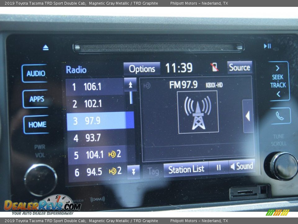 2019 Toyota Tacoma TRD Sport Double Cab Magnetic Gray Metallic / TRD Graphite Photo #12