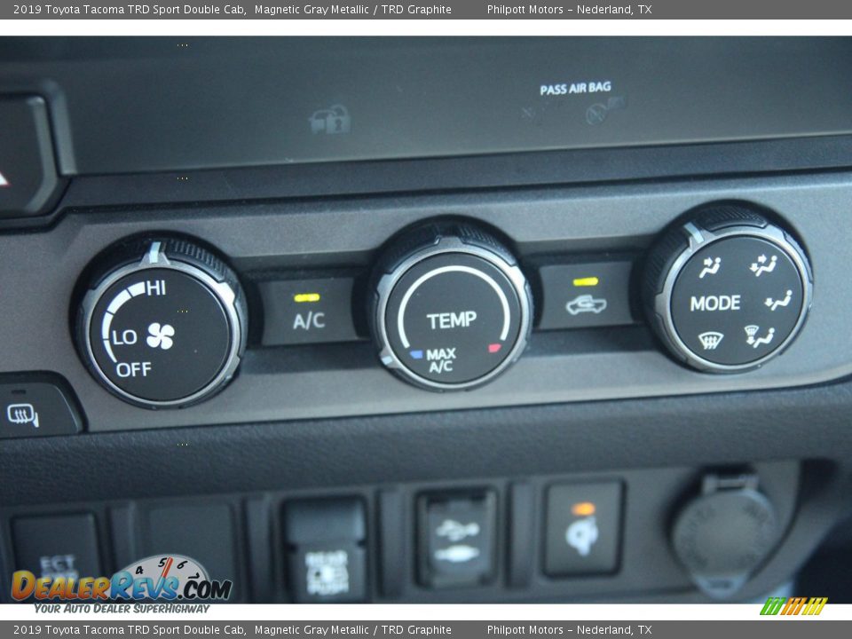 2019 Toyota Tacoma TRD Sport Double Cab Magnetic Gray Metallic / TRD Graphite Photo #14
