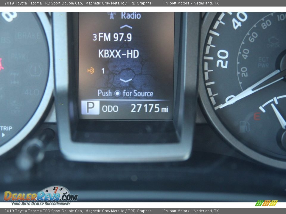 2019 Toyota Tacoma TRD Sport Double Cab Magnetic Gray Metallic / TRD Graphite Photo #19