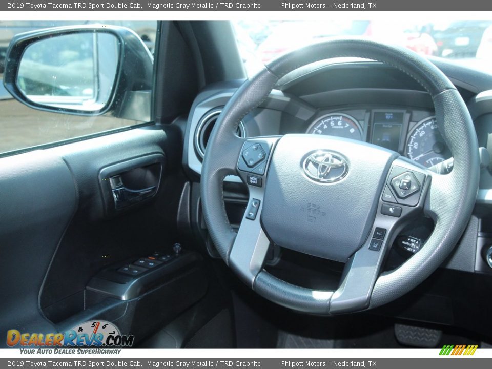 2019 Toyota Tacoma TRD Sport Double Cab Magnetic Gray Metallic / TRD Graphite Photo #23