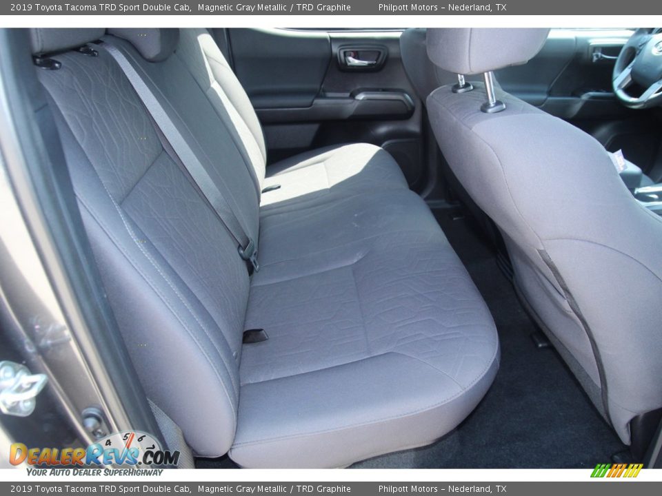 2019 Toyota Tacoma TRD Sport Double Cab Magnetic Gray Metallic / TRD Graphite Photo #26