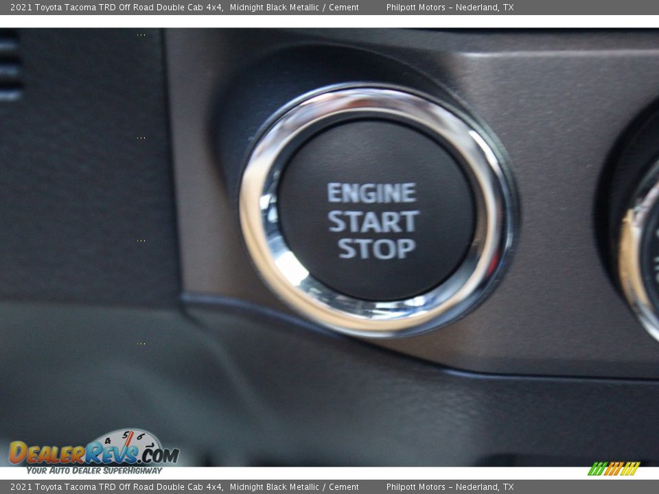 2021 Toyota Tacoma TRD Off Road Double Cab 4x4 Midnight Black Metallic / Cement Photo #15
