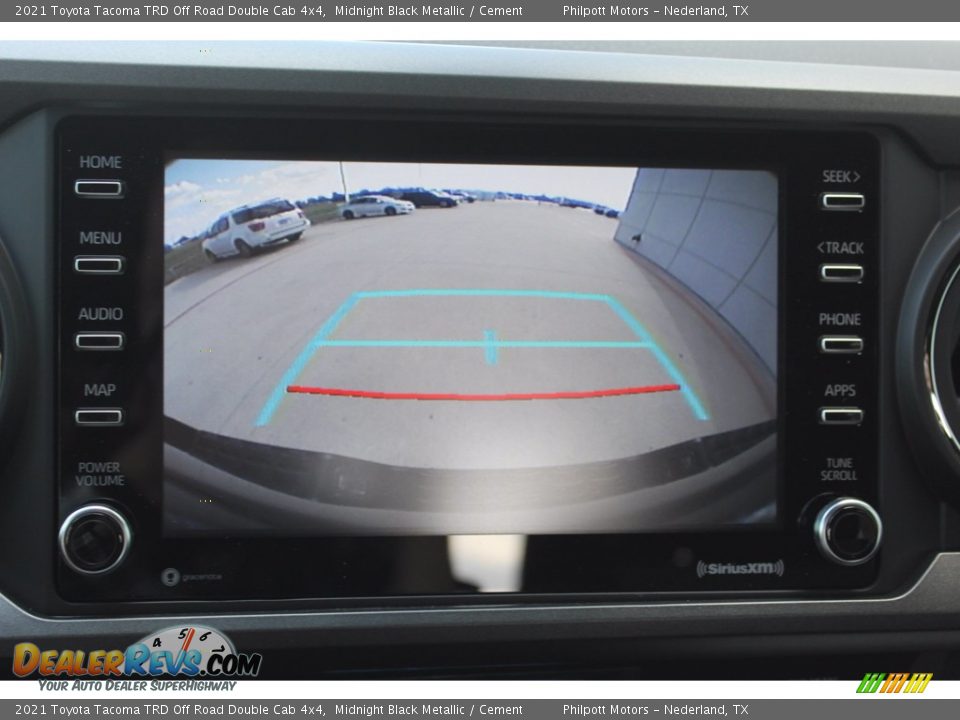 2021 Toyota Tacoma TRD Off Road Double Cab 4x4 Midnight Black Metallic / Cement Photo #16