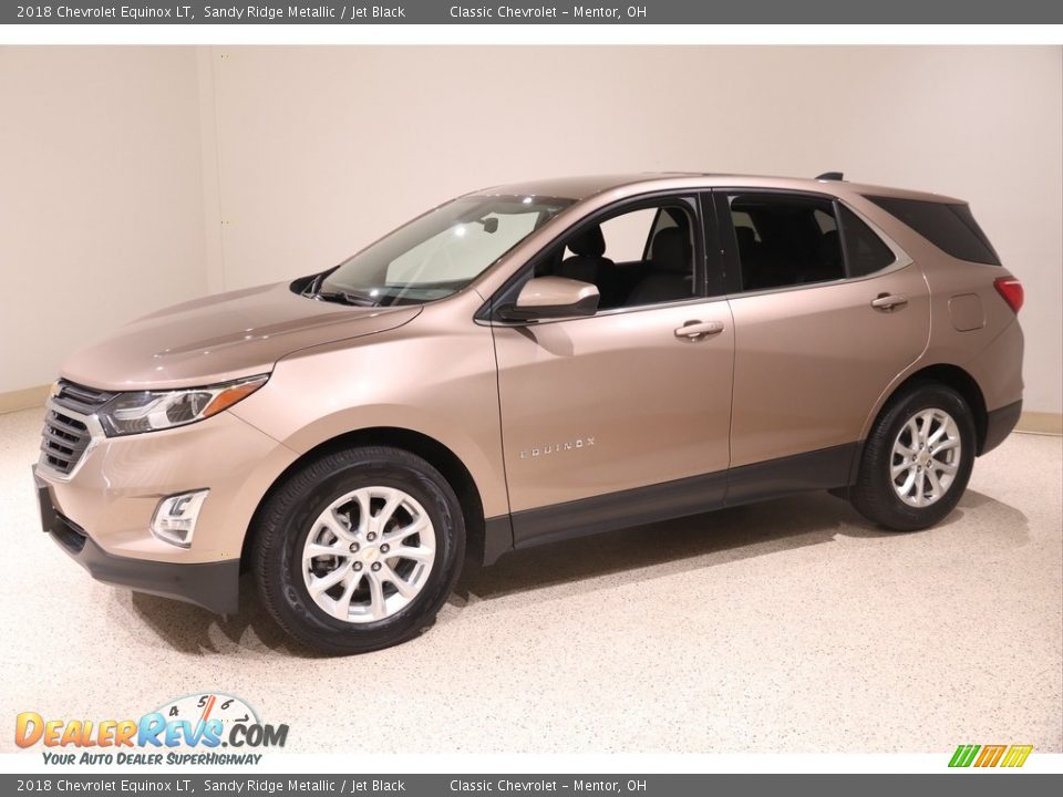 2018 Chevrolet Equinox LT Sandy Ridge Metallic / Jet Black Photo #3