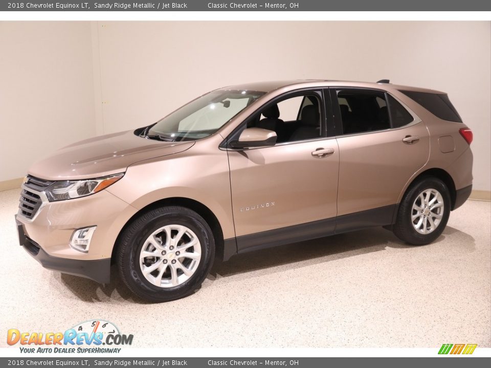 2018 Chevrolet Equinox LT Sandy Ridge Metallic / Jet Black Photo #3