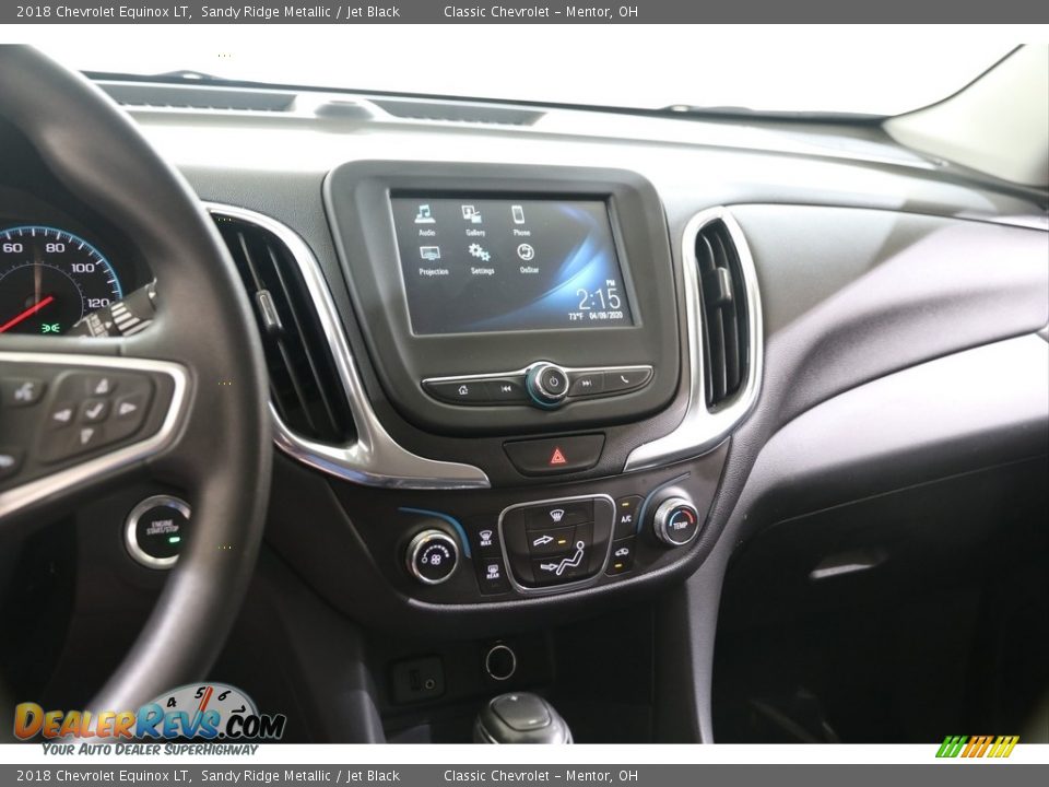 2018 Chevrolet Equinox LT Sandy Ridge Metallic / Jet Black Photo #8