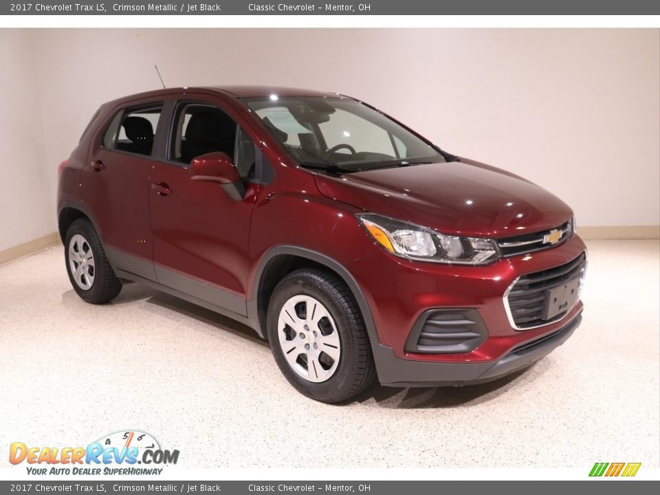 2017 Chevrolet Trax LS Crimson Metallic / Jet Black Photo #1