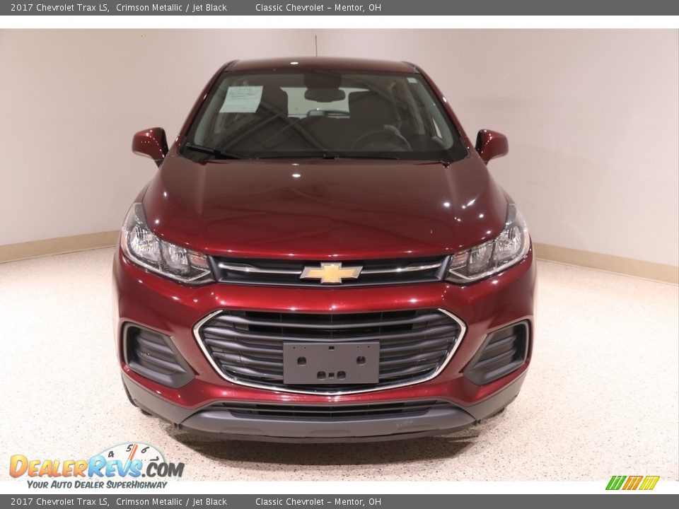 2017 Chevrolet Trax LS Crimson Metallic / Jet Black Photo #2