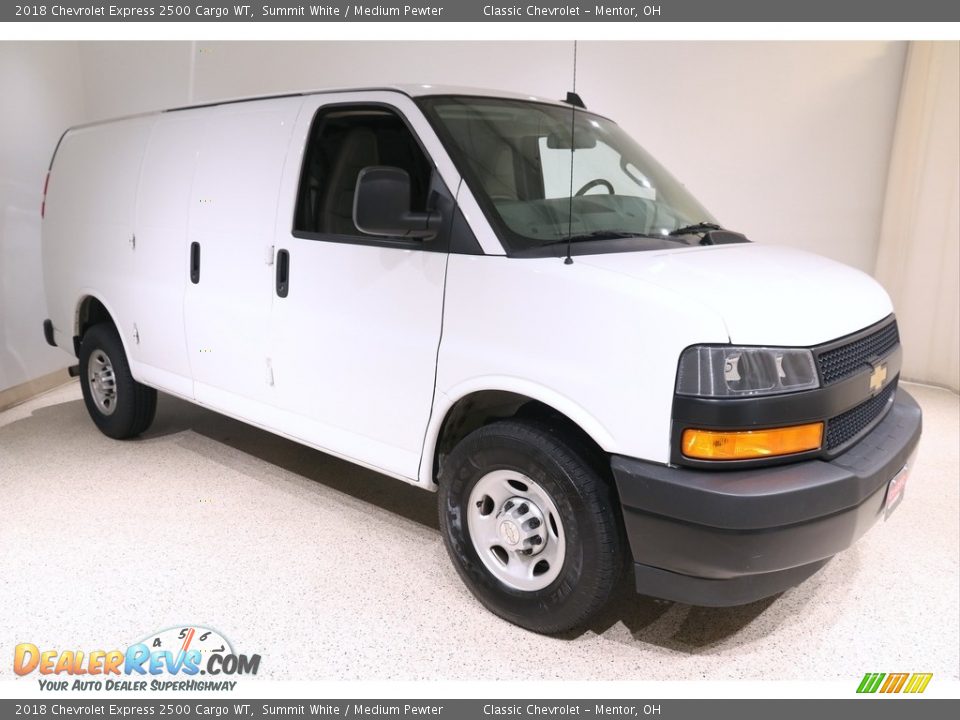 2018 Chevrolet Express 2500 Cargo WT Summit White / Medium Pewter Photo #1