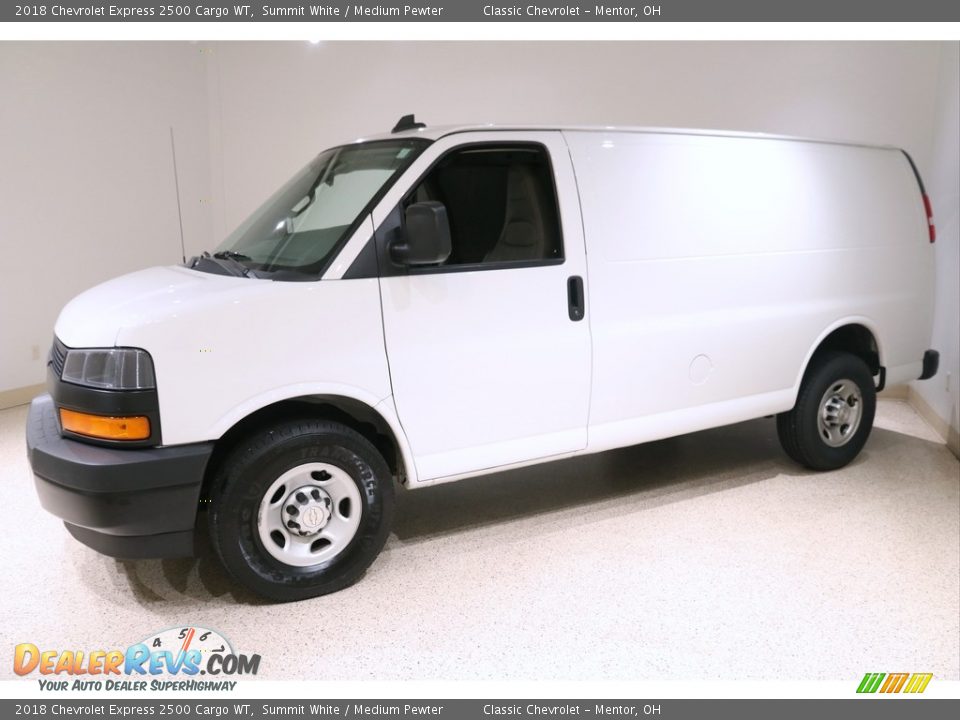 2018 Chevrolet Express 2500 Cargo WT Summit White / Medium Pewter Photo #3