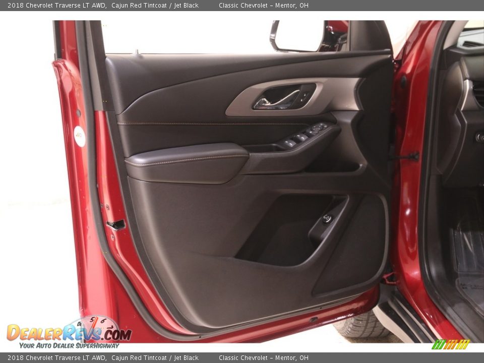 2018 Chevrolet Traverse LT AWD Cajun Red Tintcoat / Jet Black Photo #4