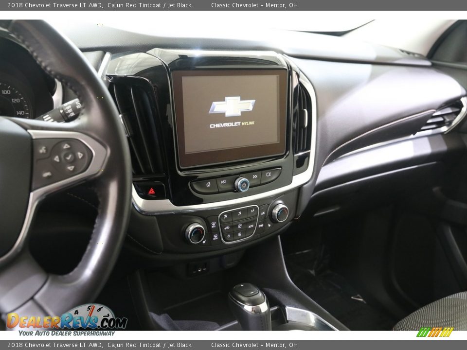2018 Chevrolet Traverse LT AWD Cajun Red Tintcoat / Jet Black Photo #9