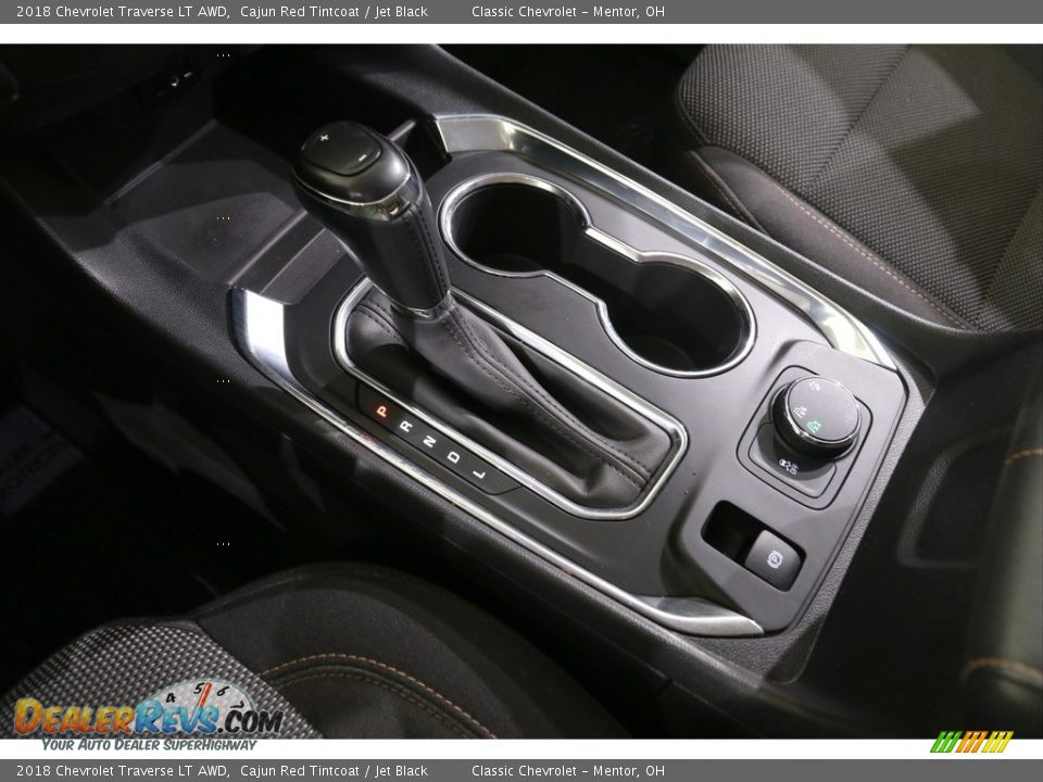 2018 Chevrolet Traverse LT AWD Cajun Red Tintcoat / Jet Black Photo #12