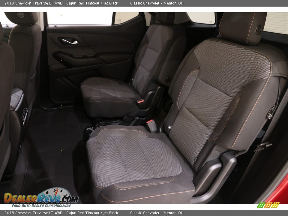 2018 Chevrolet Traverse LT AWD Cajun Red Tintcoat / Jet Black Photo #16