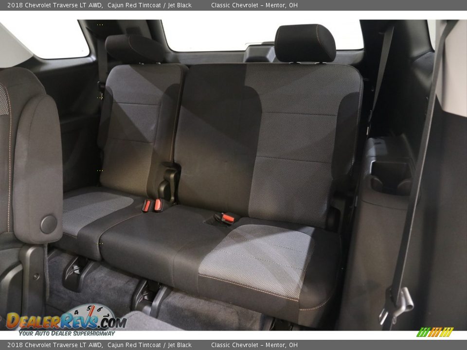 2018 Chevrolet Traverse LT AWD Cajun Red Tintcoat / Jet Black Photo #17