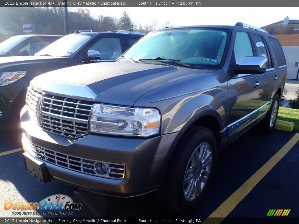2013 Lincoln Navigator 4x4 Sterling Grey Metallic / Charcoal Black Photo #1