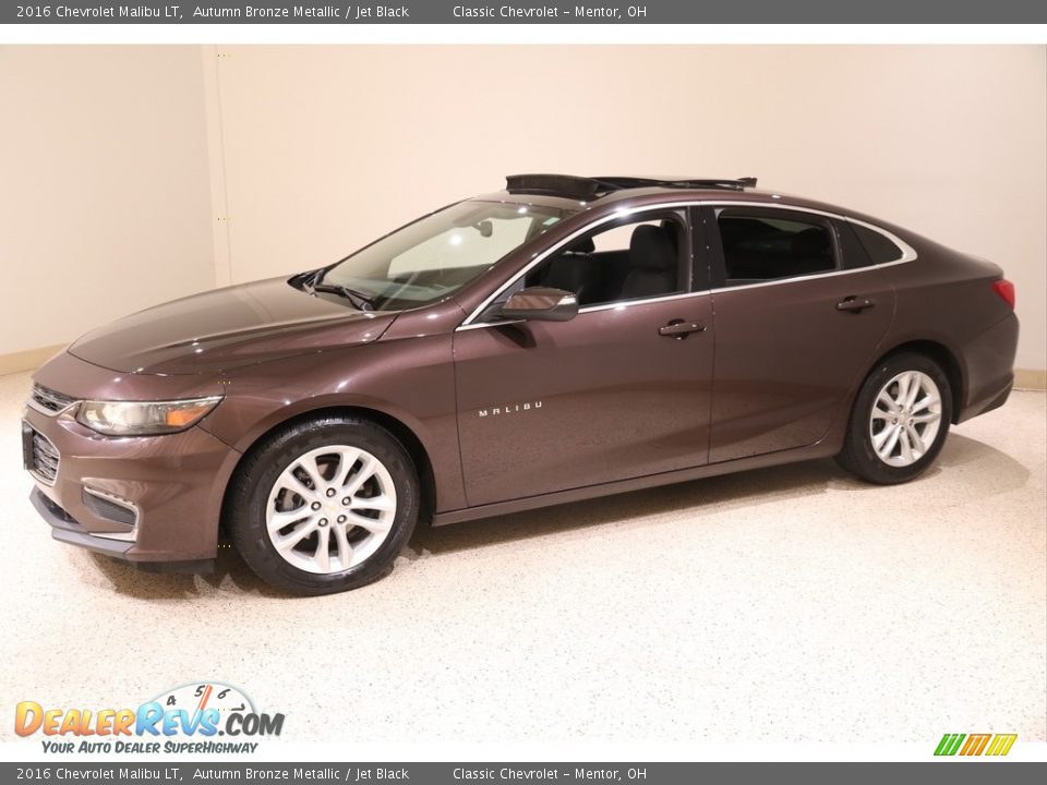 2016 Chevrolet Malibu LT Autumn Bronze Metallic / Jet Black Photo #3