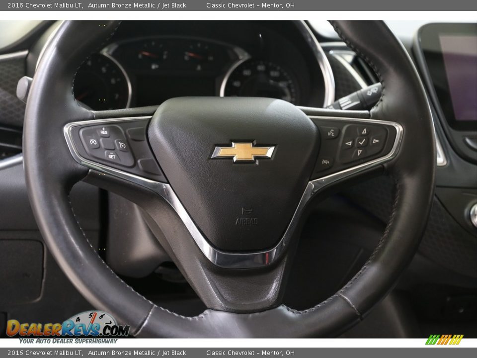 2016 Chevrolet Malibu LT Autumn Bronze Metallic / Jet Black Photo #7